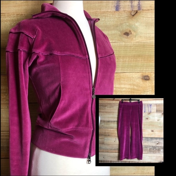 NIKE, Velour track suit, EUC - Picture 4 of 12